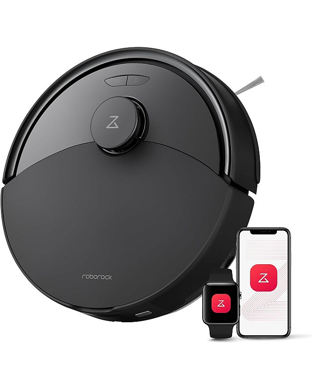 Roborock Q10 X5+ mit 10.000 Pa HyperForce-Saugkraft und Auto-Entleerungstation Schwarz