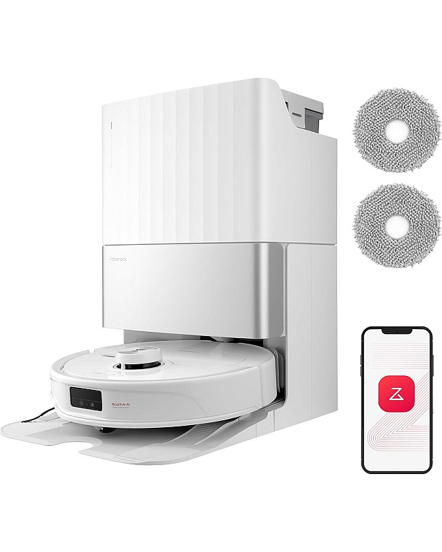 Roborock Qrevo Master Saugroboter mit Multifunktions-Dockingstation 3.0 Weiß (Generalüberholt – 90 % wie neu)