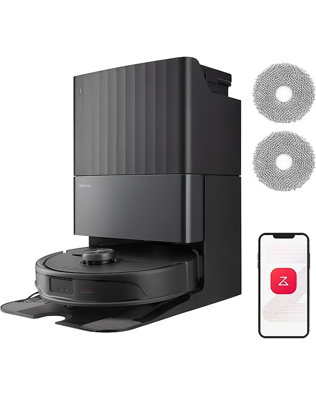 Roborock Qrevo Master Saugroboter mit Multifunktions-Dockingstation 3.0 Schwarz (Generalüberholt – 90 % wie neu)