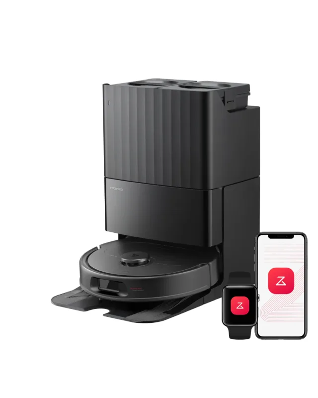 Roborock QV 35A Saugroboter mit Multifunktionsdock Schwarz