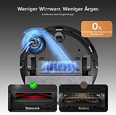 Roborock Q10 S5 Saug- und Wischroboter Schwarz