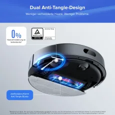 Roborock Q7 L5+ Set Saug- und Wischroboter mit Auto-Entleerungsstation mit zwei zusätzlichen Staubbeuteln Schwarz