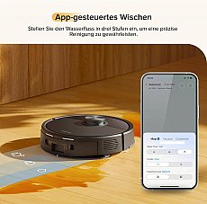 Roborock Q7 M5 Set Saug- und Wischroboter mit zusätzlichem Wischtuch*2 Stk. (Upgrade vom Q7 Max) Schwarz