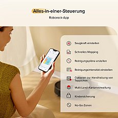 Roborock Q7 M5 Saug- und Wischroboter (Upgrade vom Q7 Max) Schwarz