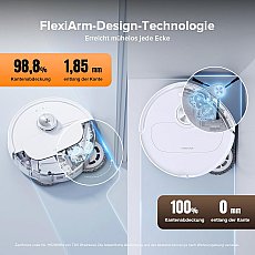 Roborock Qrevo Master Saugroboter mit Multifunktions-Dockingstation 3.0 Weiß (Generalüberholt – 90 % wie neu)