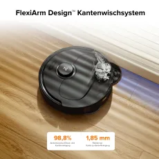 Roborock Qrevo Pro Saugroboter mit Multifunktions-Dockingstation 2.0 Schwarz (Generalüberholt – 90 % wie neu)