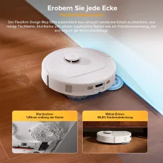 Roborock Qrevo S5V Saugroboter mit Multifunktions-Dockingstation Weiß