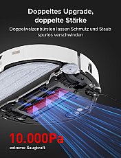 Roborock S8 MaxV Ultra Saugroboter mit 8-in-1 RockDock® Ultra