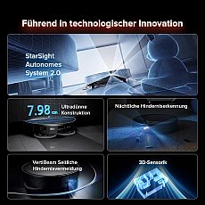 Roborock Saros 10R Saugroboter mit Wischfunktion & abnehmbarem Wischmopp (Generalüberholt – 90 % wie neu)
